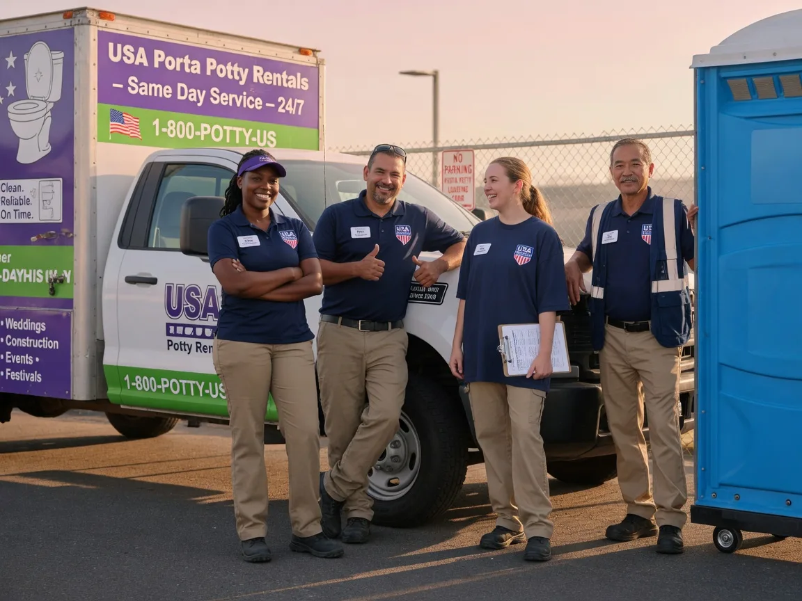 Porta Potty Rental company in Harrison, MI
