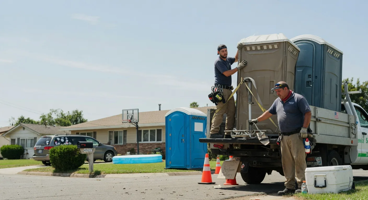 Porta Potty Rental in Harrison, MI near me