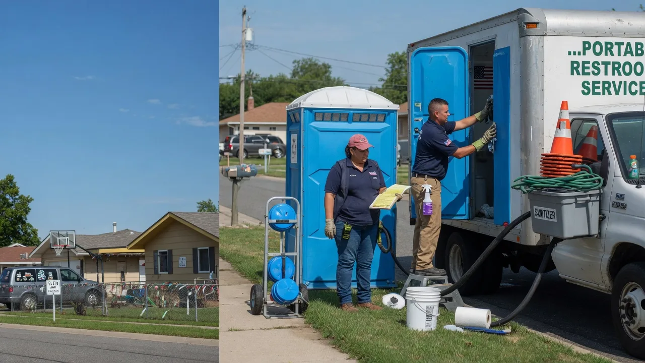 Portable Toilet Rental in Harrison, MI near me